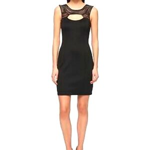 NWT Guess Little Black Sleeveless Cocktail Dress Christmas Size 0